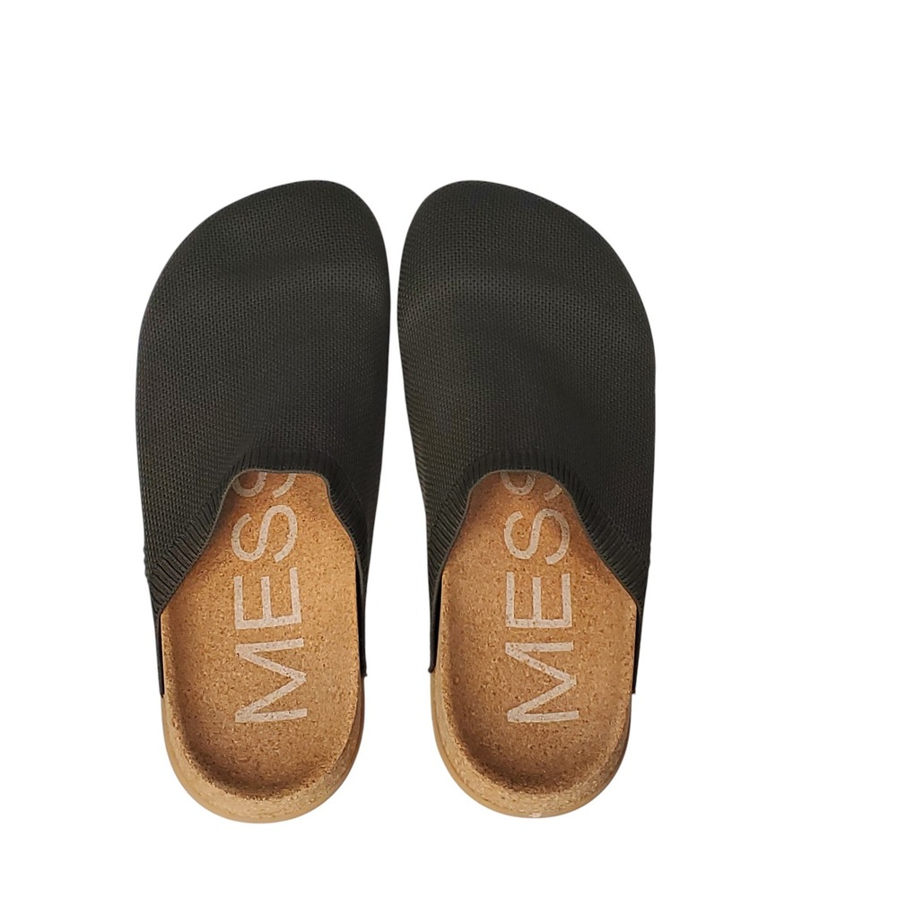 MESSAGE Henning Mule Olive Unisex EU 41 Womens 11-11.5 Mens 8-8.5 Barefoot Cork